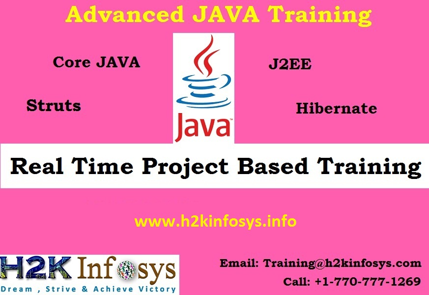 Java Online Training Course with Certification