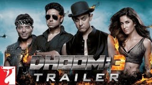 dhoom 3 movie theatrical trailer