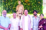 ANR 100th Birthday pictures, Akkineni Nageswara Rao, anr statue inaugurated, Nagarjuna