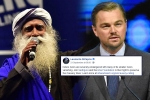 cauvery calling donations, sadhguru, civil society groups ask dicaprio to withdraw support for cauvery calling, Nawazuddin