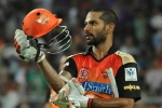 Sunrisers Hyderabad vs Mumbai Indians, Shikhar Dhawan, dhawan leads srh to a comfortable win, Rajiv gandhi stadium