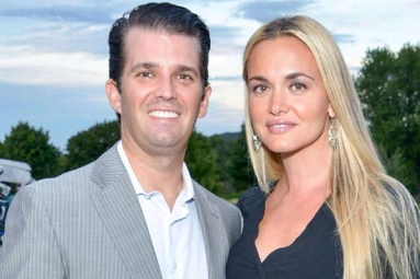 Donald Trump Junior’s wife rushed to hospital after opening a letter having suspicious white powder