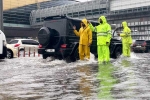 Dubai Rains loss, Dubai Rains impact, dubai reports heaviest rainfall in 75 years, Ice
