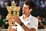 Novak Djokovic Beats Roger Federer, Wimbledon Title, novak djokovic beats roger federer to win fifth wimbledon title in longest ever final, Andy murray