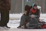 Man Finds Support In Freezing Temperatures in Denver, Homeless people, homeless man finds support in freezing temperatures in denver, Denver rescue mission
