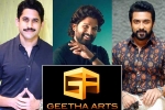 Geetha Arts films, Geetha Arts, geetha arts to announce three pan indian films, Allu aravind