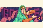 madhubala, google celebrates madhubala, google celebrates madhubala s 86th birth anniversary, Google doodle