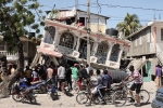 Haiti Earthquake injured, Haiti Earthquake breaking news, haiti earthquake more than 1200 killed, Homeless