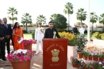 Win Free Trip to India in Oman, Indians in oman, good news for indians in oman design logo and win free trip to india, Indian roots