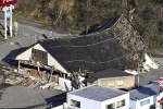Japan Earthquake latest, Japan Earthquake, japan hit by 155 earthquakes in a day 12 killed, Runway