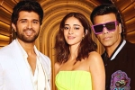 Vijay Deverakonda breaking news, Karan Johar, koffee with karan vijay deverakonda makes sensational revelations, Sara ali khan