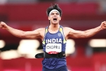 Neeraj Chopra olympic gold, Neeraj Chopra updates, neeraj chopra scripts history in javelin throw, Tokyo olympics 2021