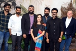 Ted Sarandos breaking news, Ted Sarandos with Charan, netflix ceo lands in the residence of chiranjeevi, Sai dharam tej