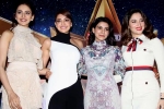 Marvel promotions breaking news, Marvel promotions breaking news, samantha rakul preet tamannaah and kajal on one stage, Kajal aggarwal