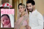 Shahid Kapoor baby, Shahid Kapoor news, shahid and mira blessed with a baby girl, Mira rajput