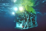 submersible Robot, Titanic tourist submarine clue, a submersible robot in search of titanic tourist submarine, Submersible robot