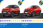 Tata Nexon and Curvv, Tata Nexon and Curvv prices, tata nexon and curvv score 5 stars in bharat ncap crash tests, Tata nexon