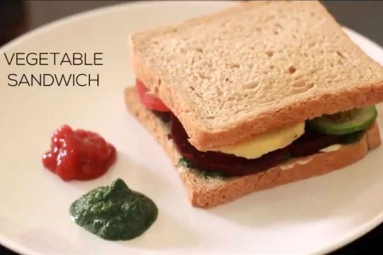 Vegetable Sandwich Recipe