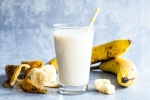 Milk and Banana health benefits, Milk and Banana benefits for men, weak men should consume milk and banana before bed, Healthy skin
