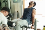 NTR next film, NTR, latest workout picture of tarak is here, Lloyd stevens