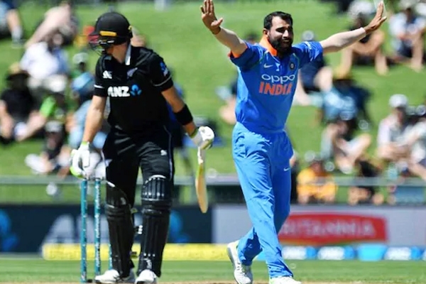 Mohammed Shami Fastest Indian To Take 100 ODI Wickets