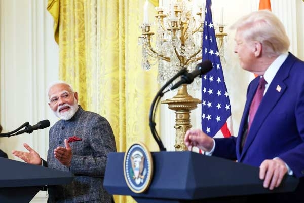 Narendra Modi and Donald Trump Meet Highlights
