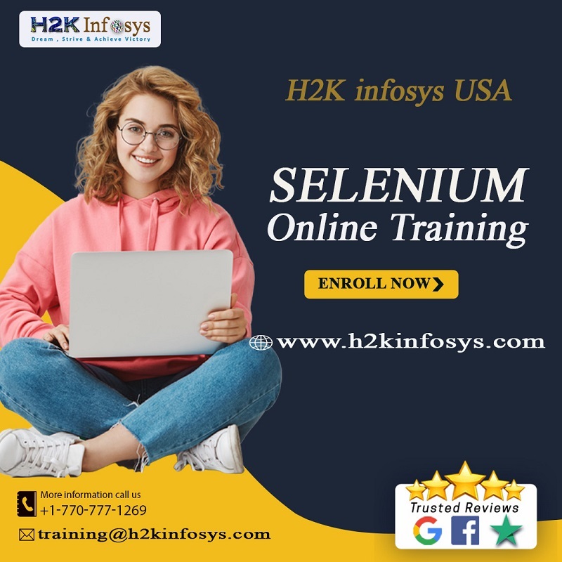 Selenium Certification Training Course at H2k Infosys Selenium Certification Training Course at H2k Infosys