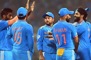 World Cup 2023: India beat South Africa by 243 Runs