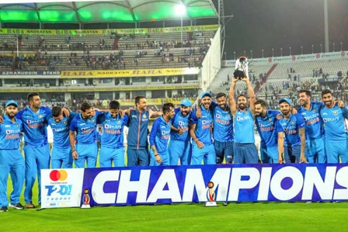 India Bags The T20 Series Against Australia With Hyderabad Win