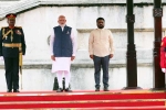 Ceremonial Guard of Honour, Narendra Modi honour, narendra modi receives ceremonial guard of honour in sri lanka, Covid 19