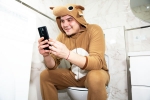 Phone Usage on Toilet research, Phone Usage on Toilet problems, using your phone on the toilet will invite a painful disease, Robo 2