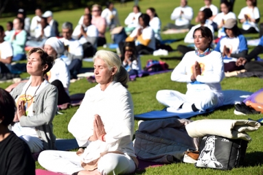 Yoga Day Celebrations Begin Across the Globe
